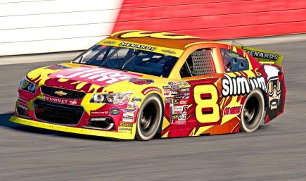 Fictional Dale Jr Custom Number Slim Jim ARCA Chev SS