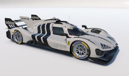 Adidas Sponsored Ferrari