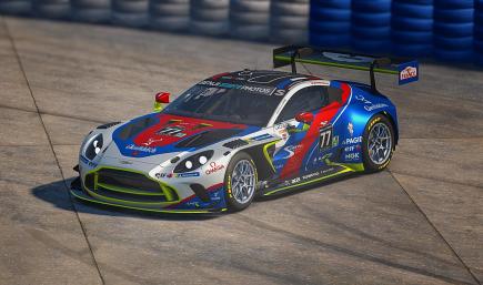 Ecurie Col dOiseaux Aston Martin Vantage GT3 Evo Mike NxtGen Sebring