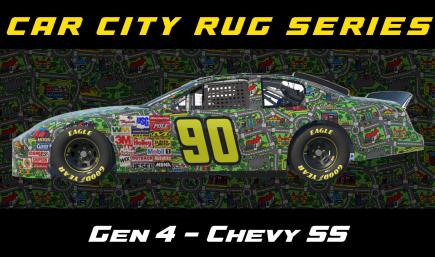 Car City Rug - Gen 4 Chevy Super Speedway Body