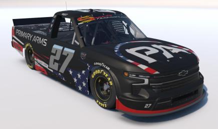 #27 Veterans Day Primary Arms 2025 Chevy Silverado