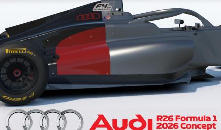 Audi R26 F1 Concept for the 2026 Formula 1 Entry