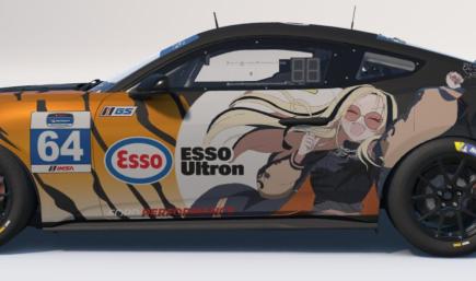 Koganei Niko x Esso x Ford Mustang GT4