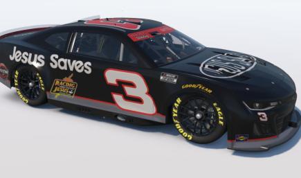 #3 Jesus Saves Next Gen Chevy Camaro