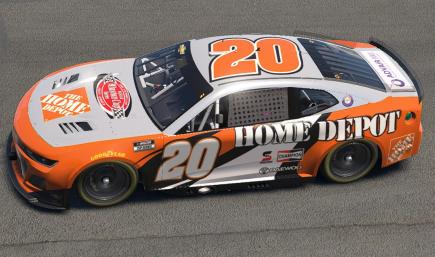 Retro Tony Stewart 2003 Victory Lap