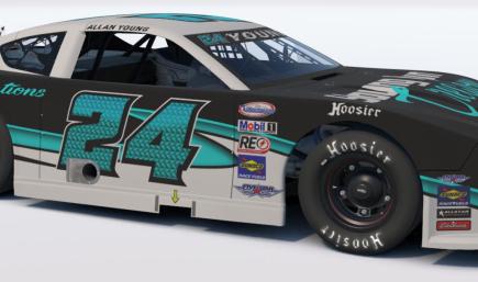Super Late Model all 2026 allan dodge charger 