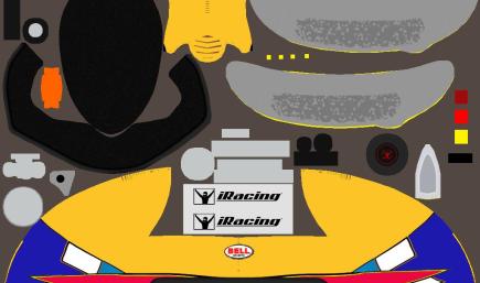 Helmet ron final IRL RB blue