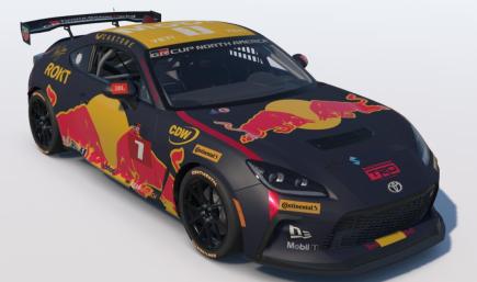 Classic Colors Fantasy Red Bull Toyota GR86