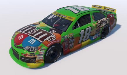 2015 Kyle Busch Crispy M&Ms ARCA Camry