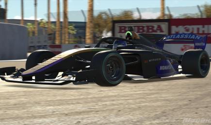 Las Vegas Atlassian Williams Special Livery 2025