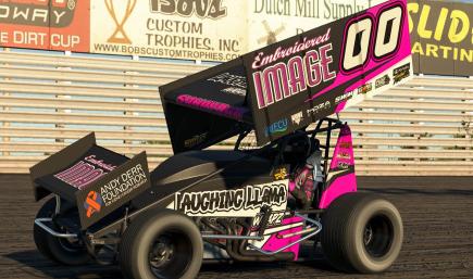 2026 Llama Sprint Car - No Name on Wing