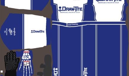 2013 Ross Chastain Draw Tite Simpson Suit With Skull Hand Gloves And Simpson Shoes