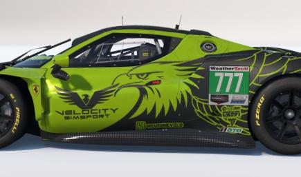 FERRARI 296 GT3 VELOCITY SIMSPORT (READ DESCRIPTION)