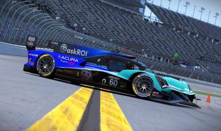 Meyer Shank Racing #60 2025 IMSA Daytona Test Livery