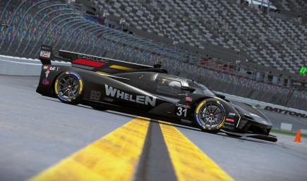 Whelen Engineering #31 Cadillac V-Series.R 2025 IMSA Daytona Test Livery