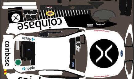 XRP Coinbase - NextGen Ford Mustang