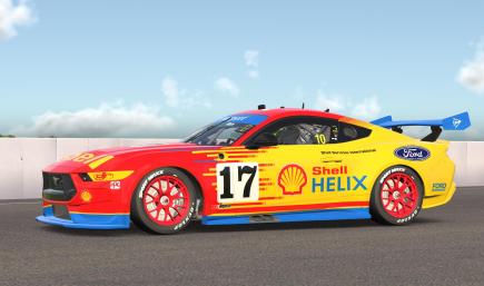 (Retro) Shell Helix Racing (Dick Johnson Racing) - 1998 - Car #17 - Driven by:- Dick Johnson