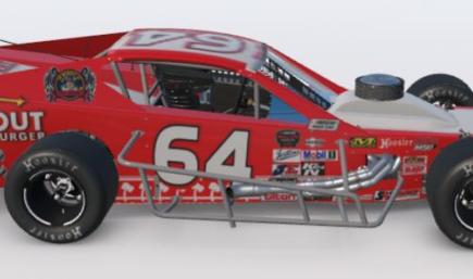 Paul Bojanac Memorial In N Out Burger Modified (Red with White Stripe)