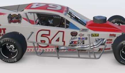 Paul Bojanac Memorial In N Out Burger Modified (White with Red Stripe)