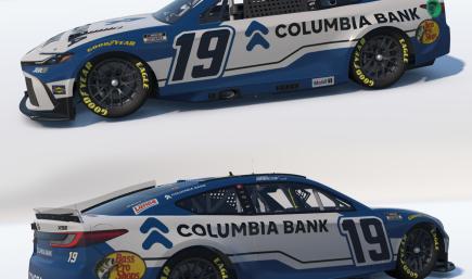 2026 Chase Briscoe Columbia Bank Toyota Camry