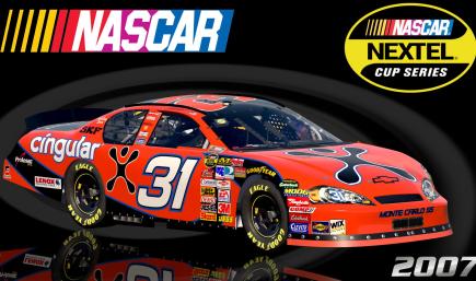 #31 Jeff Burton 2007 Cingular Chevrolet Monte Carlo SS
