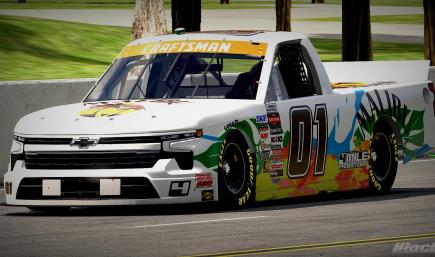 NASCAR CHEVROLET SILVERADO MALIBU POTW - #01
