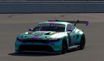 Zero Foxtrot GT3 Mustang by Knightfall Graphics