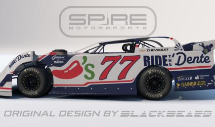 2025 Carson Hocevar Chilis Dirt Late Model No Num