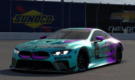Knightfall Graphics Livery of BMW M8 GTE