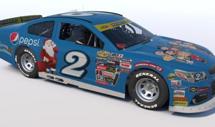 Christmas Pepsi ARCA Chevy SS