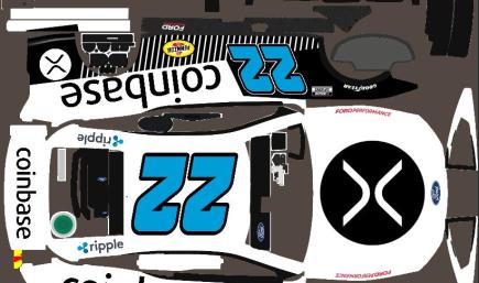 XRP Coinbase - NextGen Ford Mustang (Custom #22)