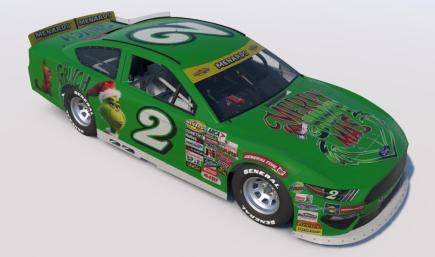 The Grinch ARCA Ford Mustang