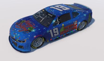 Xmas 2025 Blue Chevy