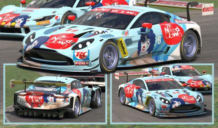 Aston Martin GT3 Naked Clown