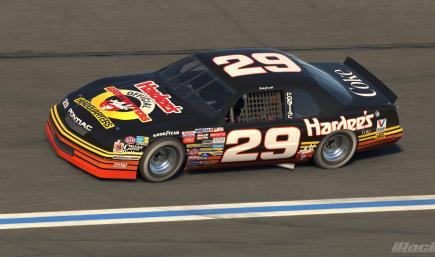 Dale Jarrett 1989 Pontiac Ghostbusters Hardees Coke 600 Pro#