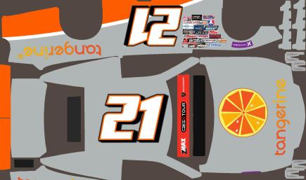 Late Model Stock tangerine