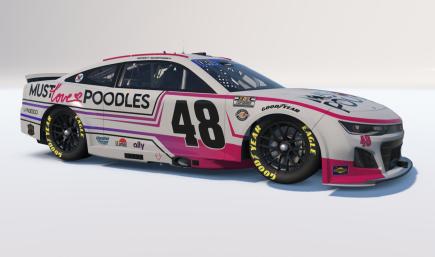 2025 Grant Humphrey #48 Must Love Poodles Chevy Camaro (Playoffs)