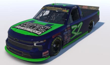 Blue Green BDRT Silverado