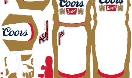 Coors race suit