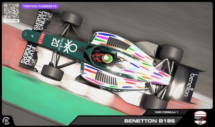1986 Benetton B186 for IL15