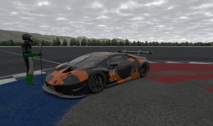 Lamborghini EVO GT3 Oranje Camo Brasil