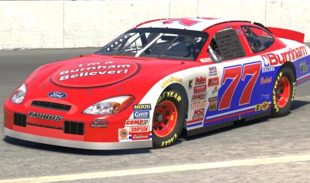 Bryan Wall #77 Burnham Boilers Ford Taurus - Busch North Series