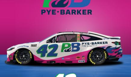2025 John Hunter Nemechek Pye Barker Breast Cancer Toyota Camry No Num