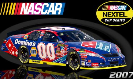 #00 David Reutimann 2007 Dominos Toyota Camry