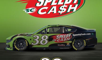 2026 Zane Smith Speedy Cash Ford Mustang Next Gen No Num