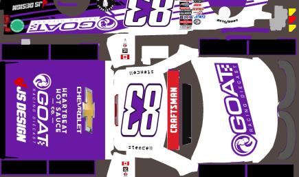 #83 GOAT Racing Diecast Truck