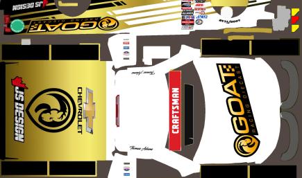 Thomas Adams Goat Racing Diecast Truck