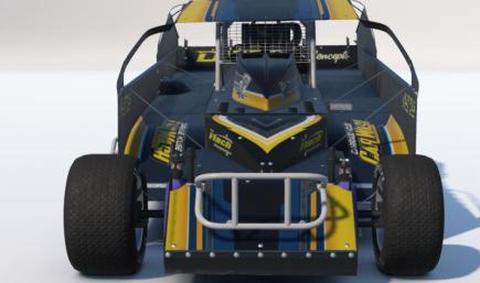 Dirt Big Block Modified no number trading paints copy