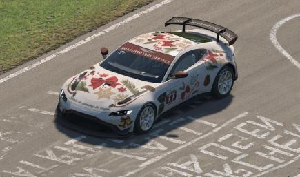 Aston Martin Vantage GT4 Xmas 2025