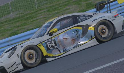 HACHI (Porsche 992 GT3 R - GT Sprint ver.) [Anime/Vtuber/Itasha] 